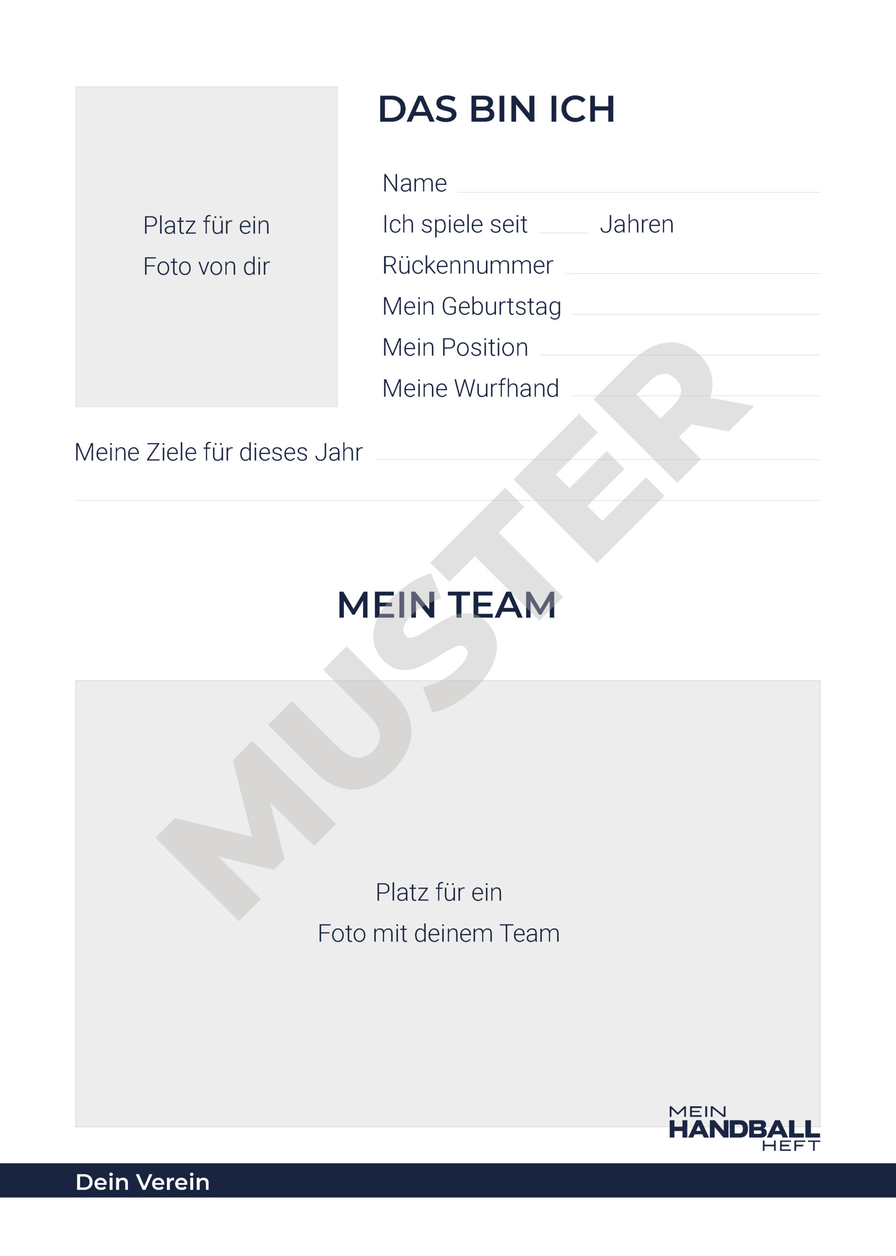 Standardversion Musterheft – Bild 3